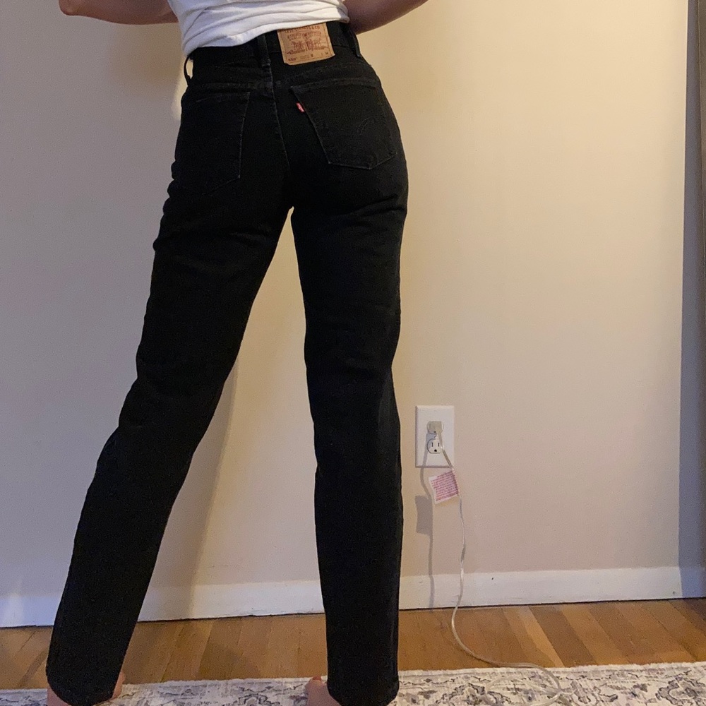 Levi’s 550 Relaxed Fit Tapered Leg Black Jeans